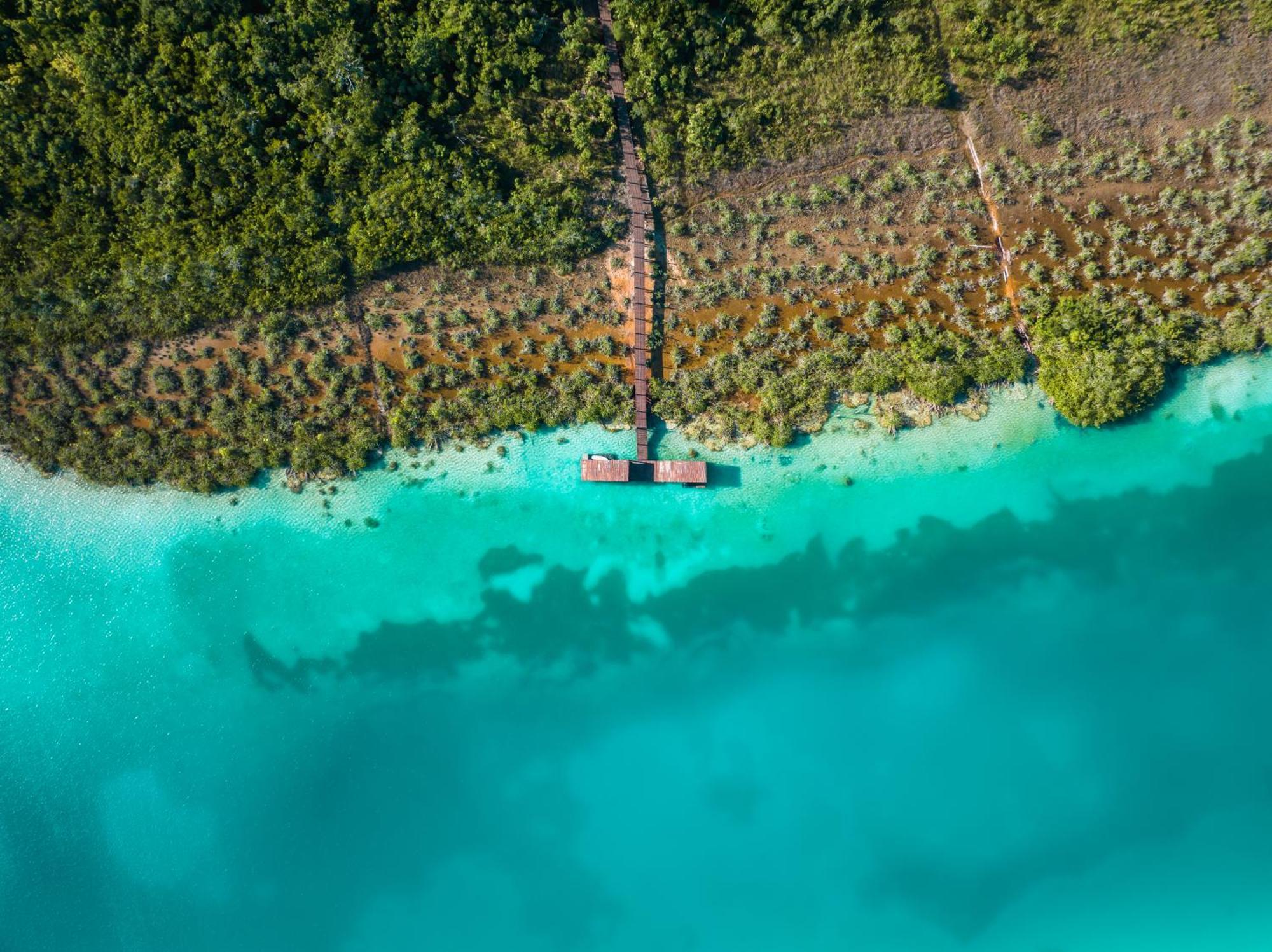 Boca De Agua Bacalar Otel Xul-Ha Dış mekan fotoğraf