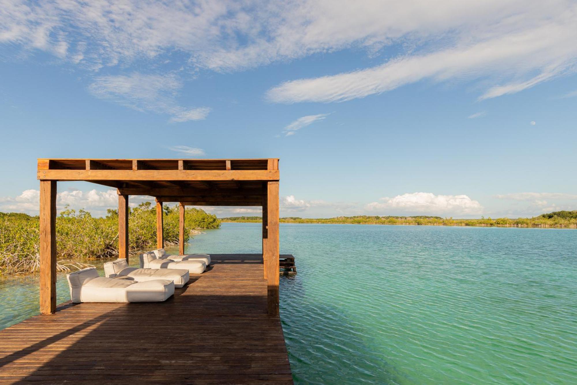 Boca De Agua Bacalar Otel Xul-Ha Dış mekan fotoğraf