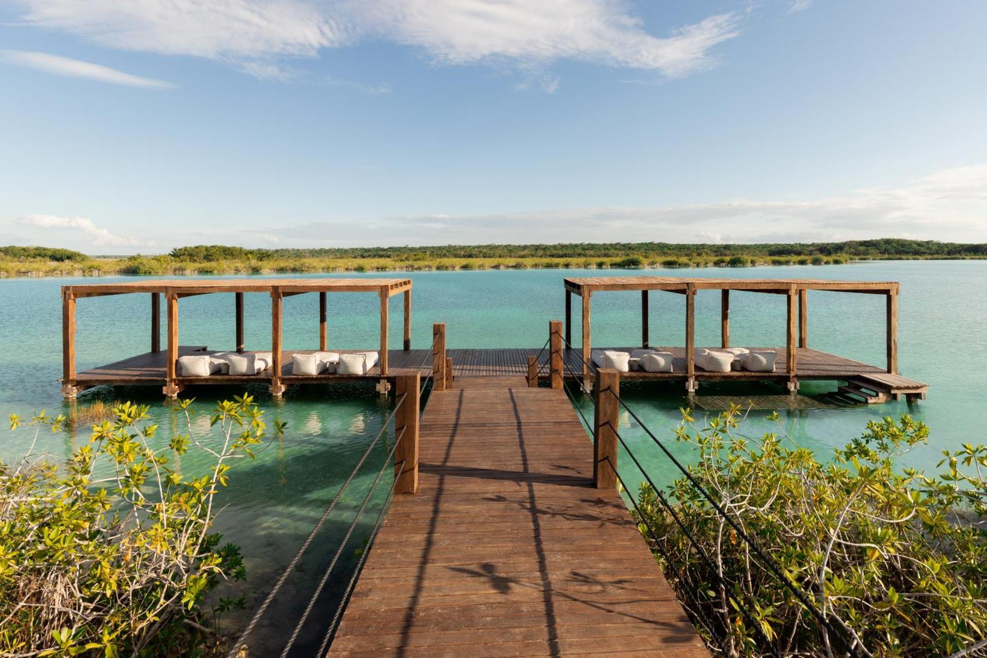 Boca De Agua Bacalar Otel Xul-Ha Dış mekan fotoğraf